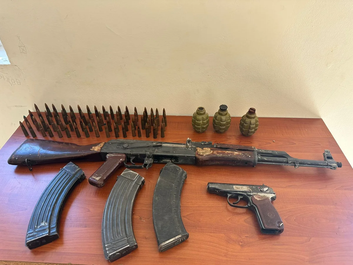 Şabranda silah-sursat tapılıb