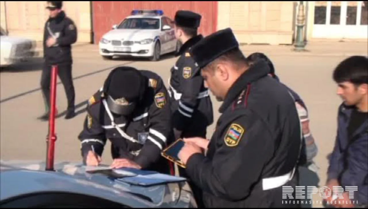 DYP reyd keçirib, 40-a yaxın sürücü cərimələnib - FOTO