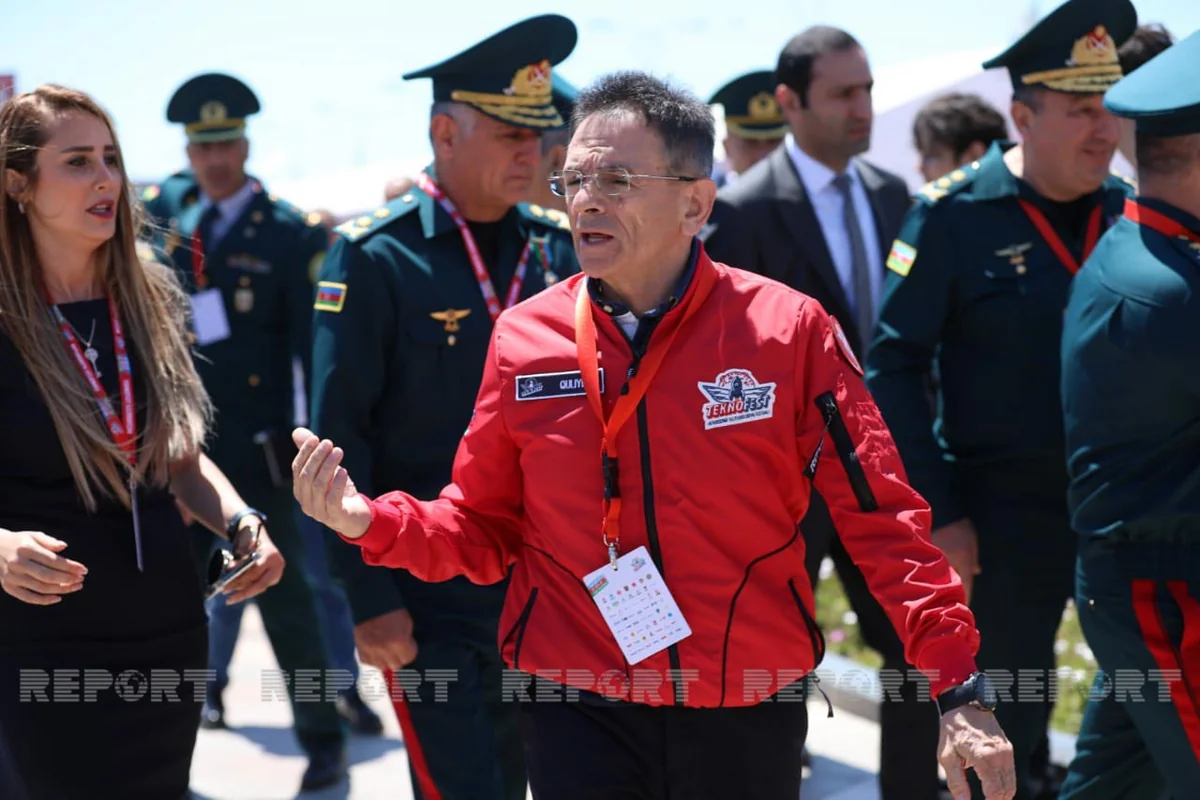 Mədət Quliyev TEKNOFEST Azərbaycan keçirilən əraziyə gəlib