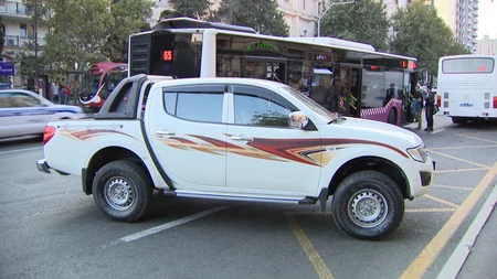 DYP Bakıda qayda pozan piyadalara qarşı reyd keçirib