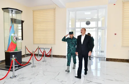 Prezident İlham Əliyev Qazaxa səfər edib
