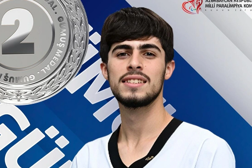 Azərbaycan parataekvondoçusu beynəlxalq turnirdə gümüş medal qazanıb