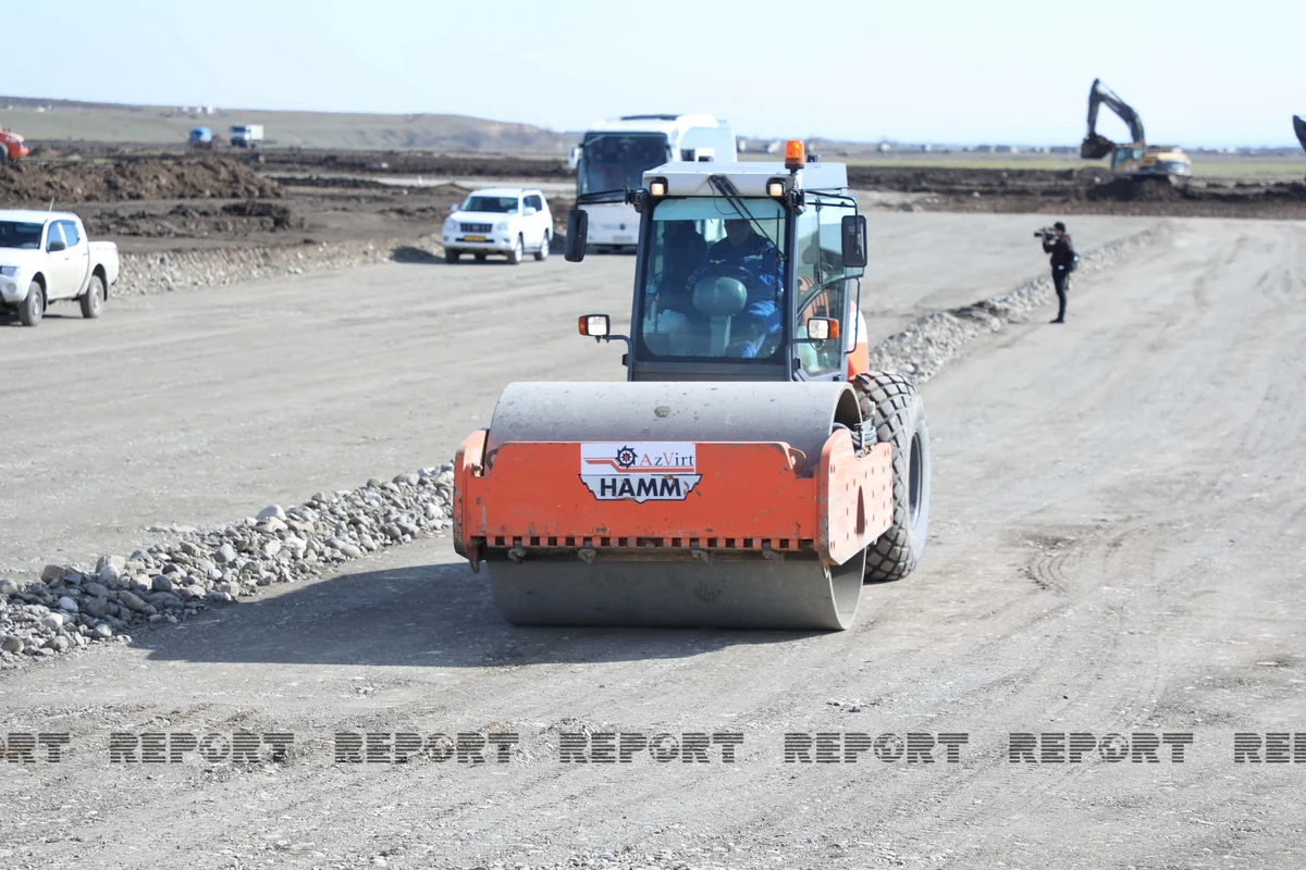 Foreign journalists review Fuzuli-Shusha Victory Road construction