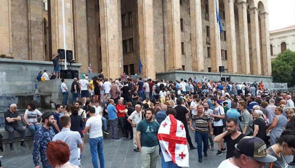 Gürcüstan müxalifətindən aksiya ilə bağlı yeni qərar