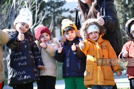Xocalı soyqırımının qurbanı olan uşaqların xatirəsinə Bakıda 63 ağac əkilib
