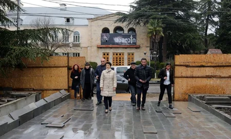 Gürcüstan baş nazirinin müavini Bolnisiyə səfər edib