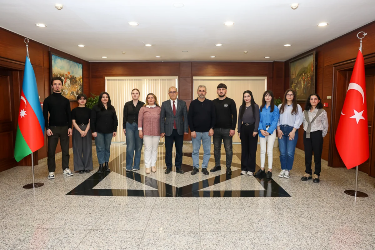 Студенты медиа-школы Report посетили посольство Турции в Азербайджане