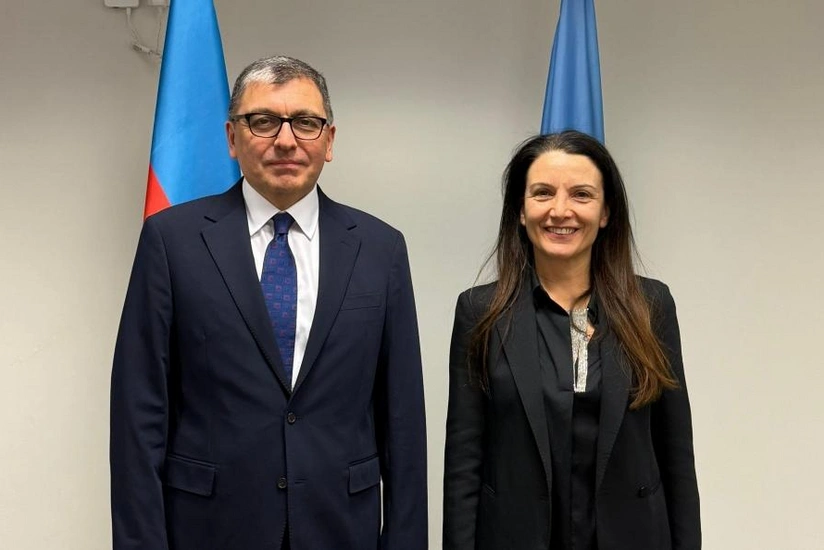 BMT-dəki daimi nümayəndə UNICEF-in regional direktoru ilə uşaqların müdafiəsini müzakirə edib