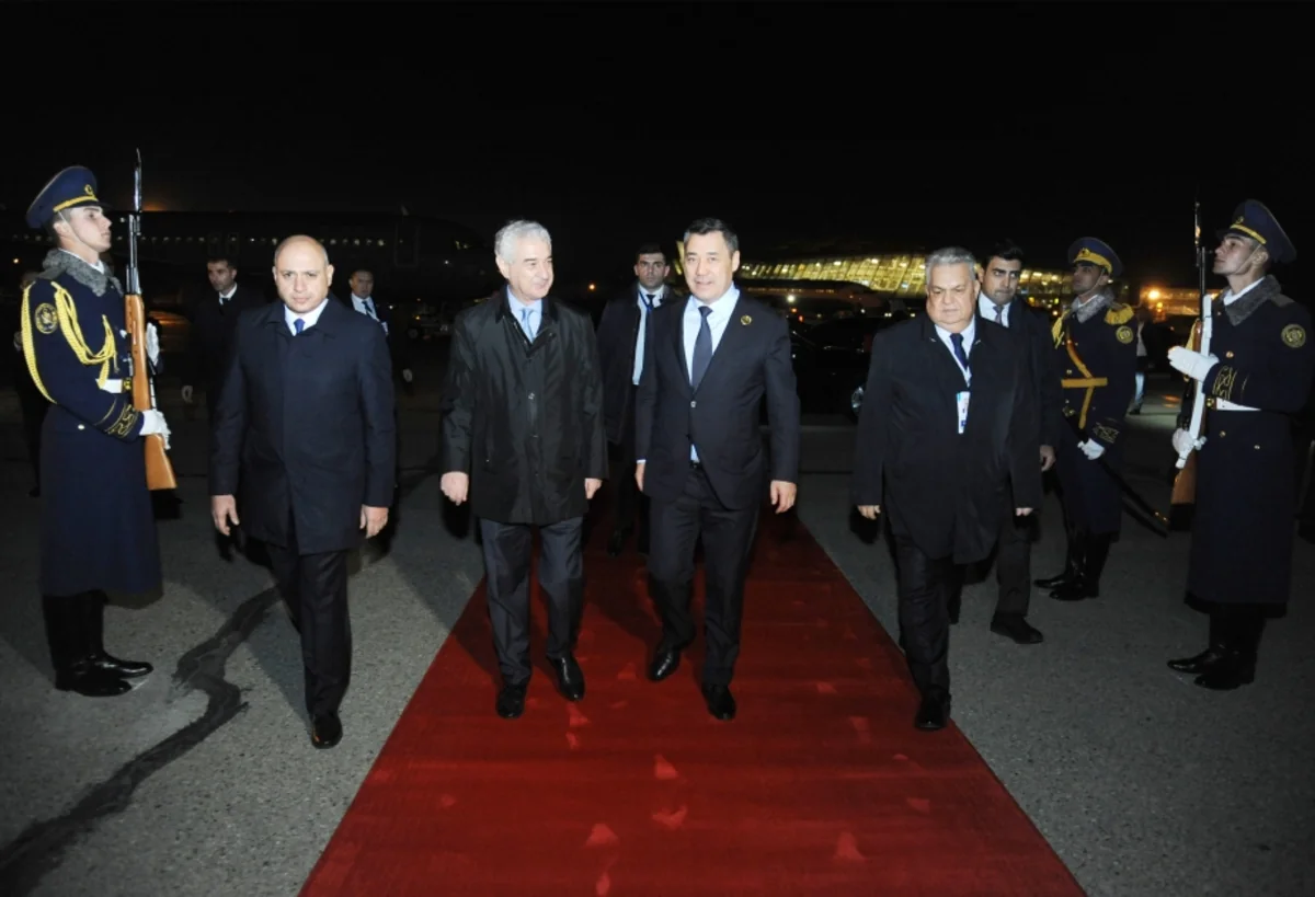 Qırğızıstan Prezidenti Sadır Japarovun Azərbaycana səfəri başa çatıb