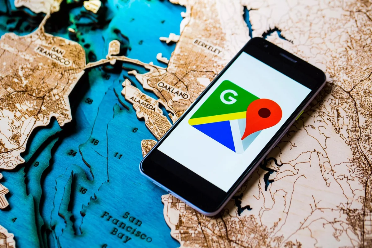 В работе Google Maps произошел сбой