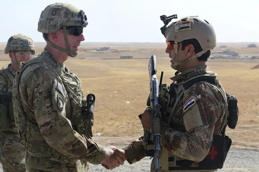 Американские военные ранены в боях у Мосула