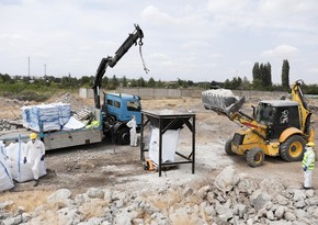 Füzulidə istifadəyə yararsız 50 ton pestisidlər zərərsizləşdirilmək üçün xüsusi poliqona daşınıb