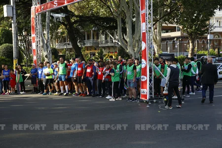 Tbilisi-Rustavi marathon dedicated to Independence Day of Azerbaijan ends