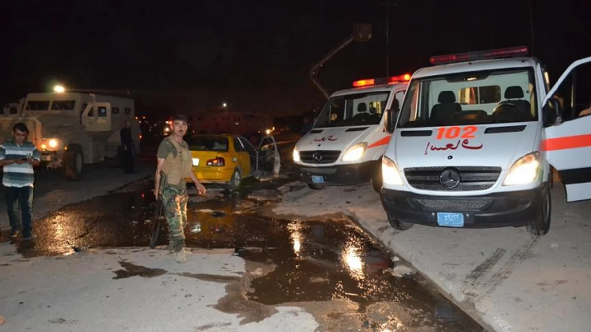 Bağdadda silsilə partlayışlar törədilib, 11 nəfər ölüb, 22 nəfər yaralanıb