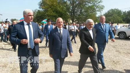 ​Xaçmaz rayonunun Alekseyevka kəndinə ilk dəfə təbii qaz verilib - FOTO