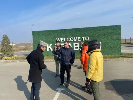 Ukrainian journalists visit Azerbaijan’s Fuzuli liberated from occupation