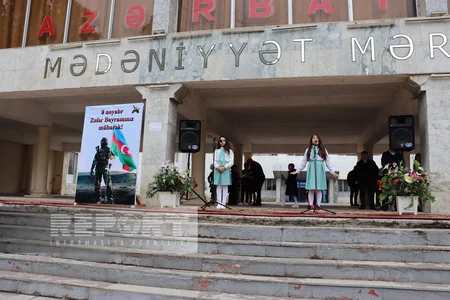Qazax, Daşkəsən və Naftalanda Zəfər Gününə həsr edilmiş tədbirlər təşkil olunub