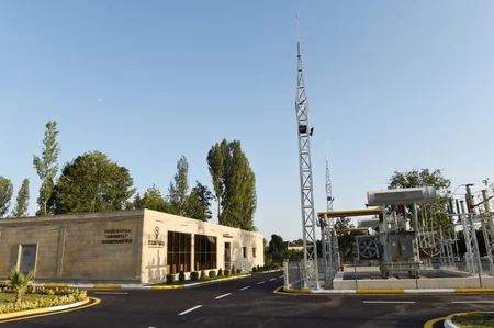President Ilham Aliyev launched Bahmatli electrical substation in Zagatala