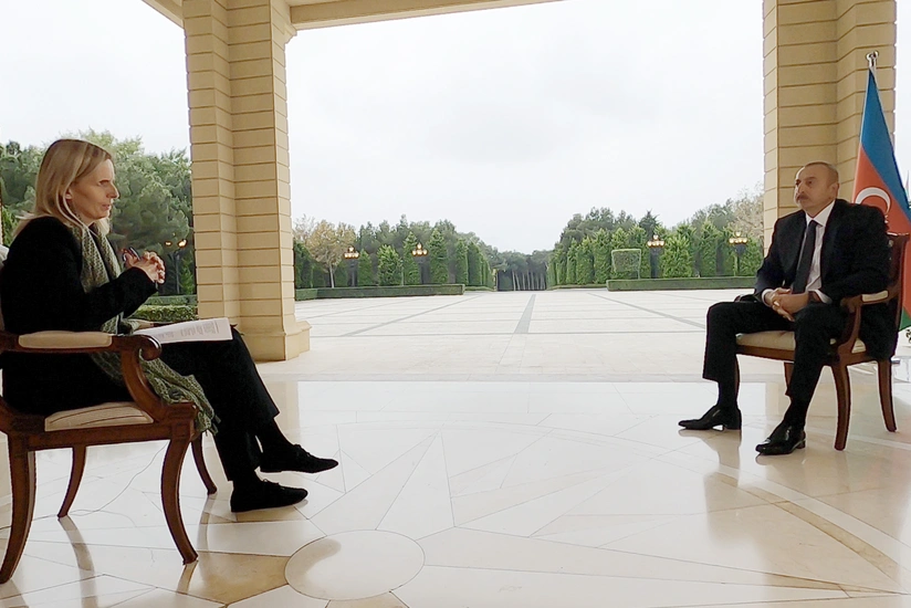 President Ilham Aliyev interviewed by BBC News