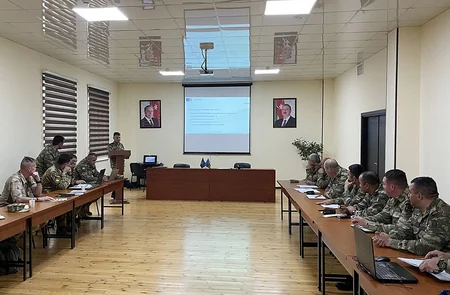 Azərbaycan Ordusunun NATO standartlarına uyğunlaşdırılan taborunun qiymətləndirilməsi aparılıb
