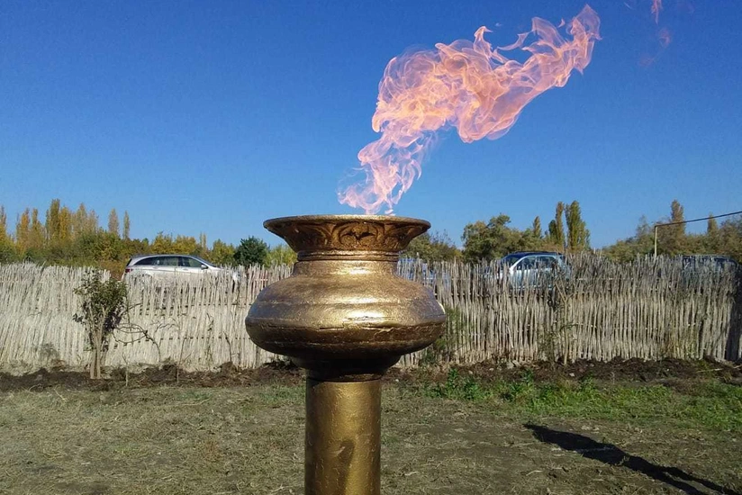 Ucarın Bərgüşad kəndinə təbii qaz verilib