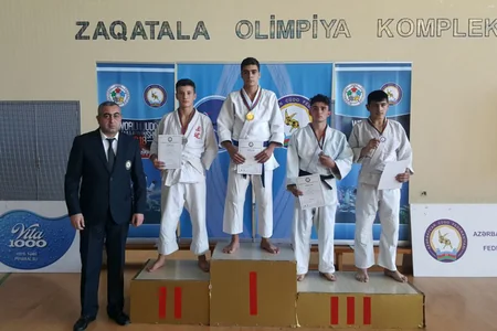 Zaqatalada keçirilən cüdo üzrə region birinciliyinə yekun vurulub