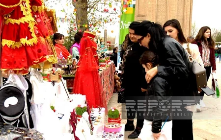 Naxçıvanda “Novruz şəhərciyi”nin ikinci günü - FOTOREPORTAJ