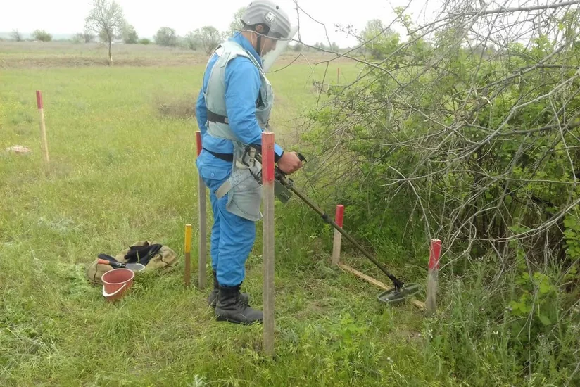 ANAMA: Cocuq Mərcanlıda 1250 qəlpə aşkarlanıb - FOTO