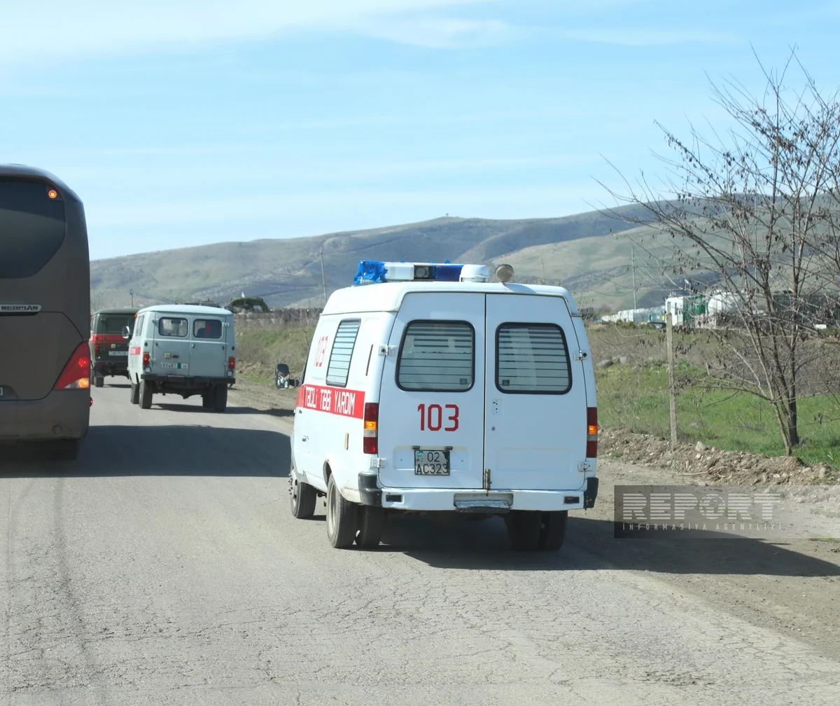 Kütləvi məzarlıqda qalıqları aşkarlanan 7 nəfər dəfn olunması üçün Xocalıya gətirilib