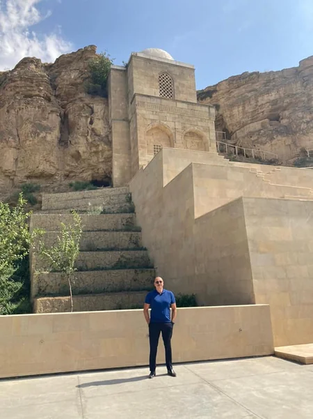 Mehriban Əliyeva “Diri Baba” türbəsinə ziyarətlə bağlı paylaşım edib