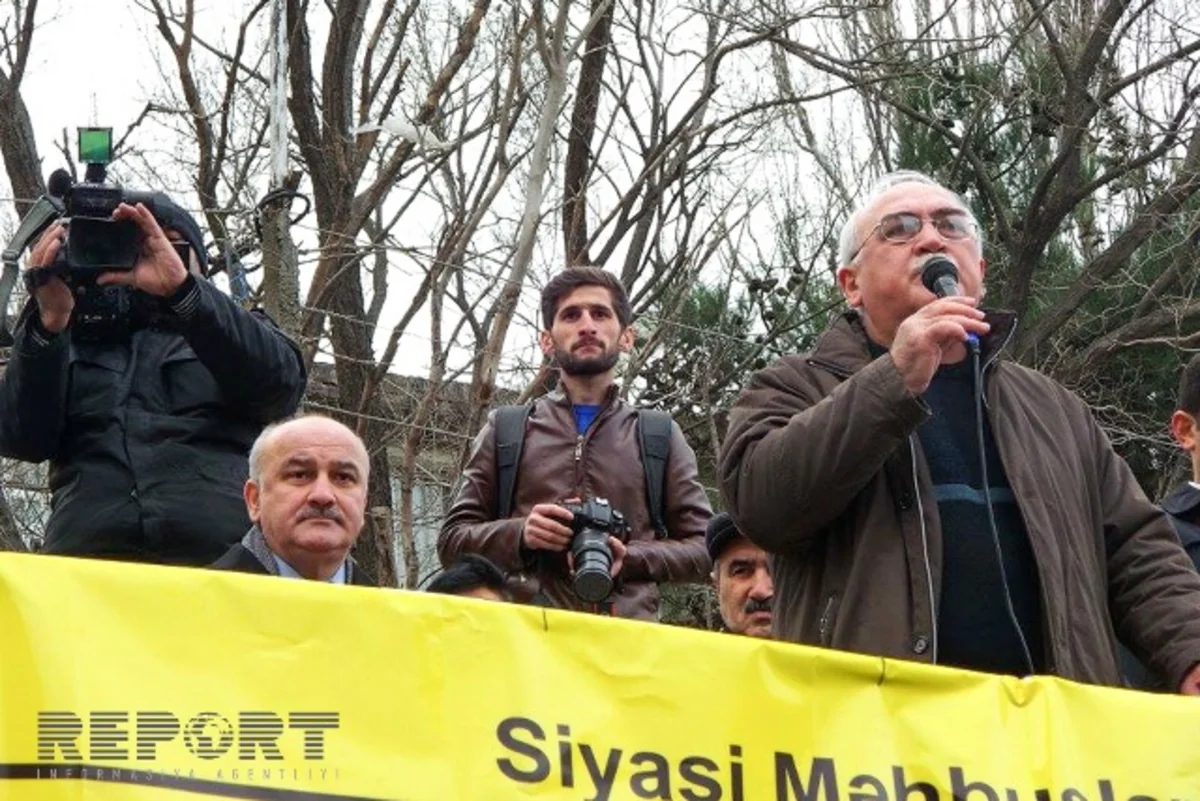 ​Müsavat Partiyası Bakıda mitinq keçirib