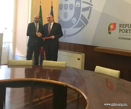 Foreign Minister Elmar Mammadyarov met with Paulo Alexandre Ferreira