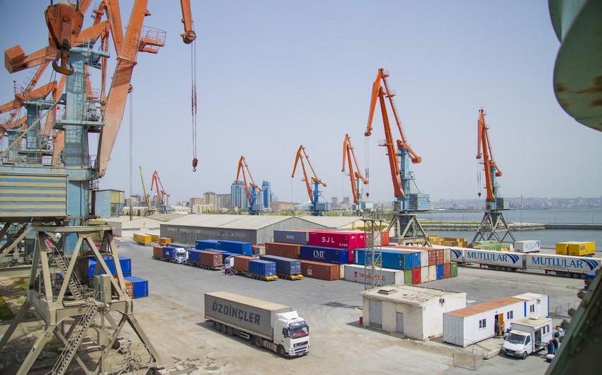 Bakı Beynəlxalq Dəniz Ticarət Limanı ilə yükaşırma 47% artıb