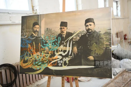 Xarici rəssam və heykəltaraşlar “MətbuArt” beynəlxalq simpoziumda əsərlərini nümayiş etdirirlər