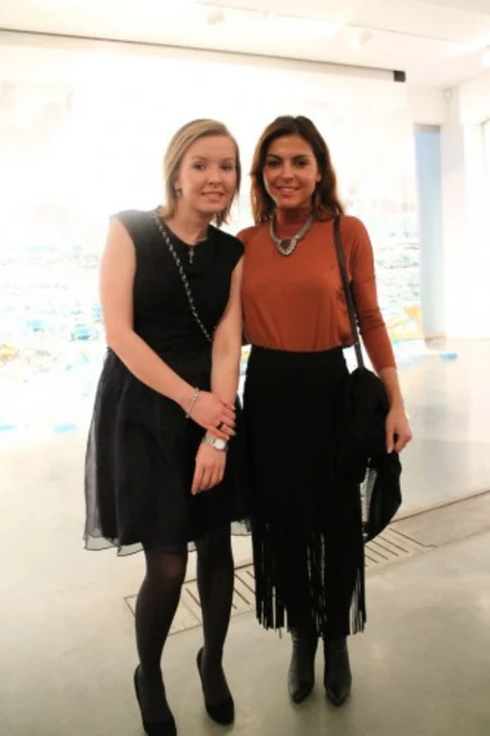Leyla Əliyeva və Arzu Əliyeva Londonda sərgi açılışında iştirak edib