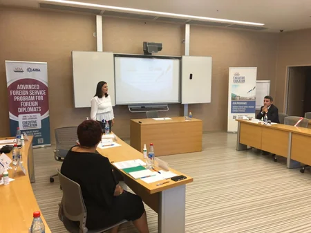 ADA Universitetində əfqanıstanlı diplomatlar üçün kurs təşkil edilib