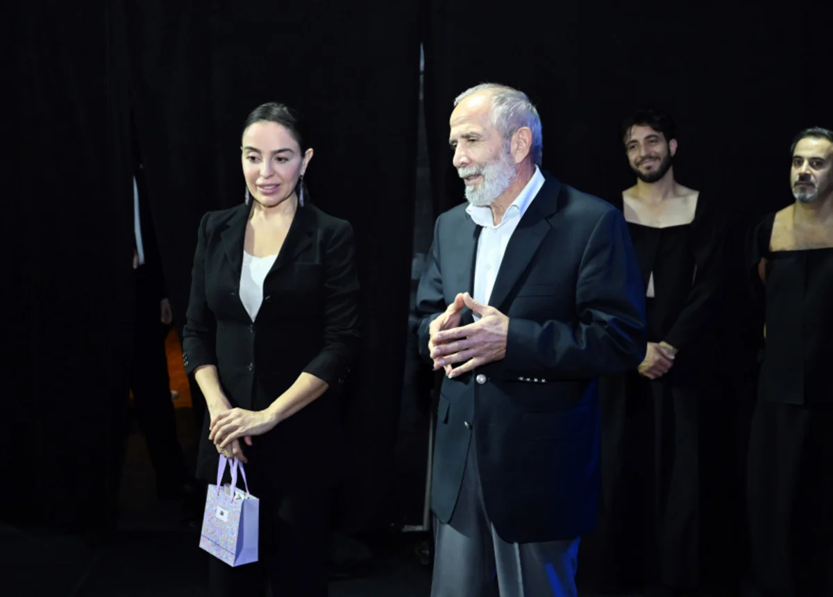 Leyla Əliyeva, İordaniya şahzadəsi və ICCROM-un baş direktoru Manqurt tamaşasını izləyiblər