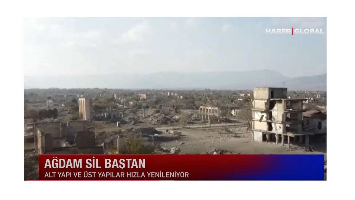 Haber Global prepares report on restoration work in Azerbaijan’s Shusha, Aghdam