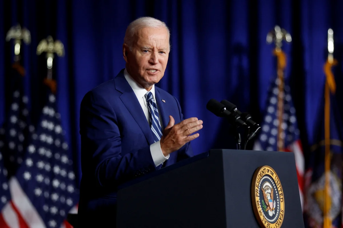 Biden names reason for leaving presidential race