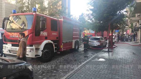 Bakıda yaşayış binasındakı yanğın söndürülüb