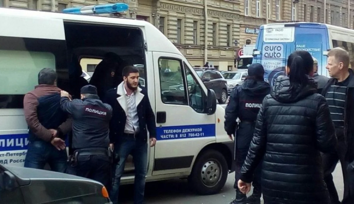 В Петербурге задержаны шестеро азербайджанцев