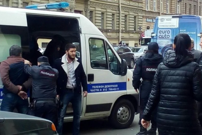 В Петербурге задержаны шестеро азербайджанцев