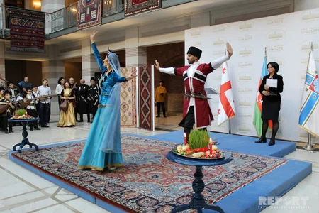 Tbilisi şəhər şurasında Novruz bayramına həsr olunmuş tədbir keçirilib - FOTO