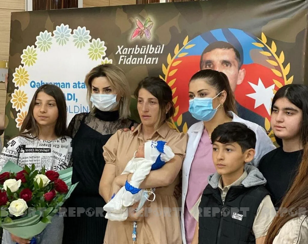 Daha bir şəhidimizin övladı dünyaya gəlib