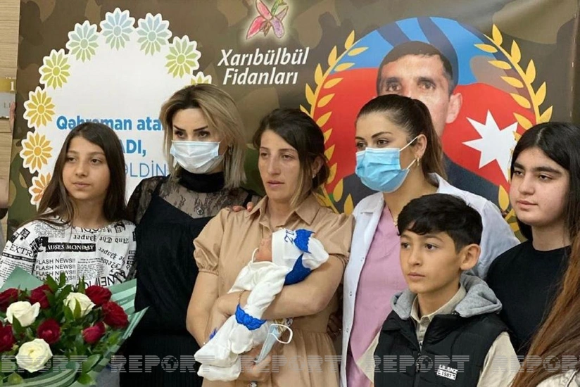 Daha bir şəhidimizin övladı dünyaya gəlib