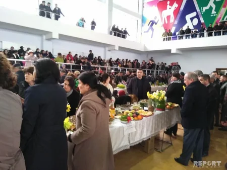 Qax rayonunda Novruz şənliyi keçirilib - FOTO