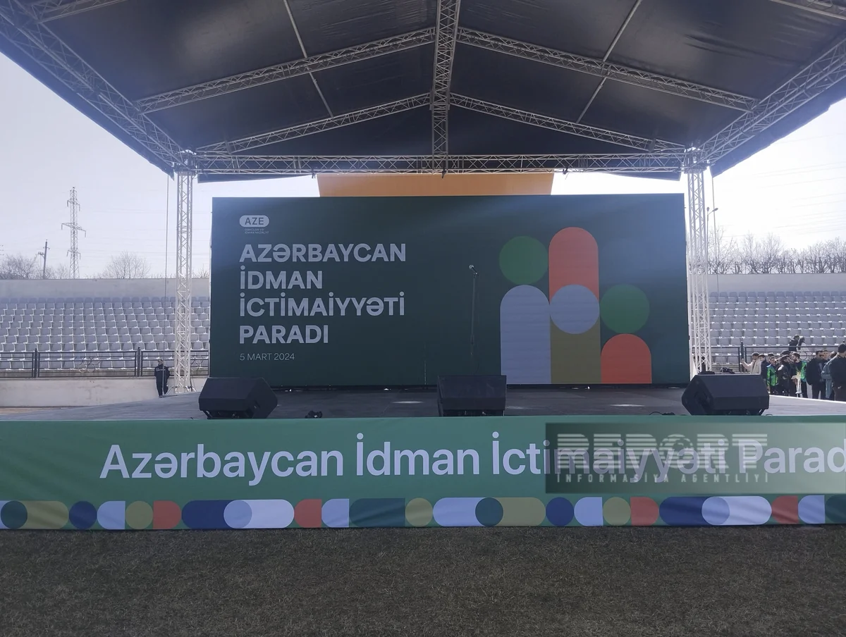 Qubada idman paradı keçirilib