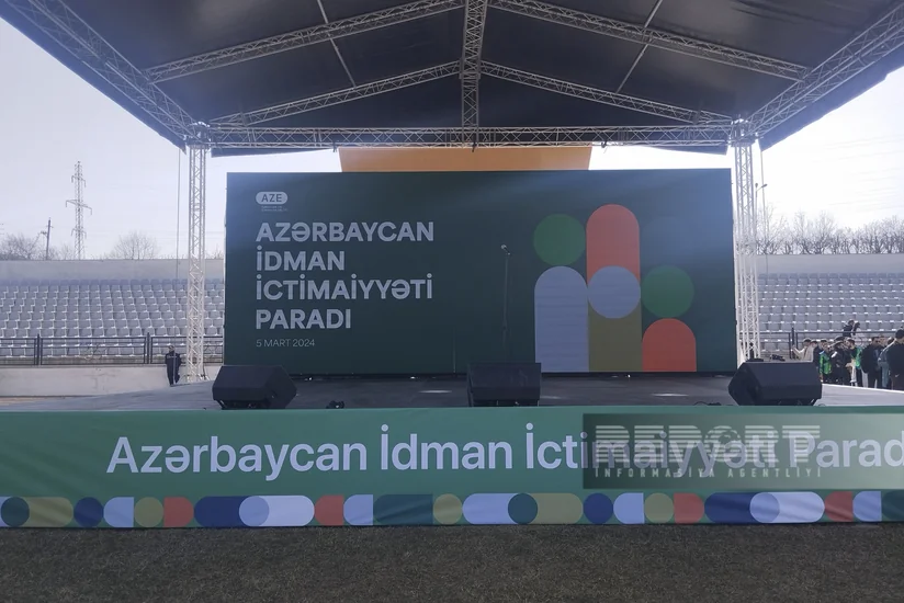 Qubada idman paradı keçirilib