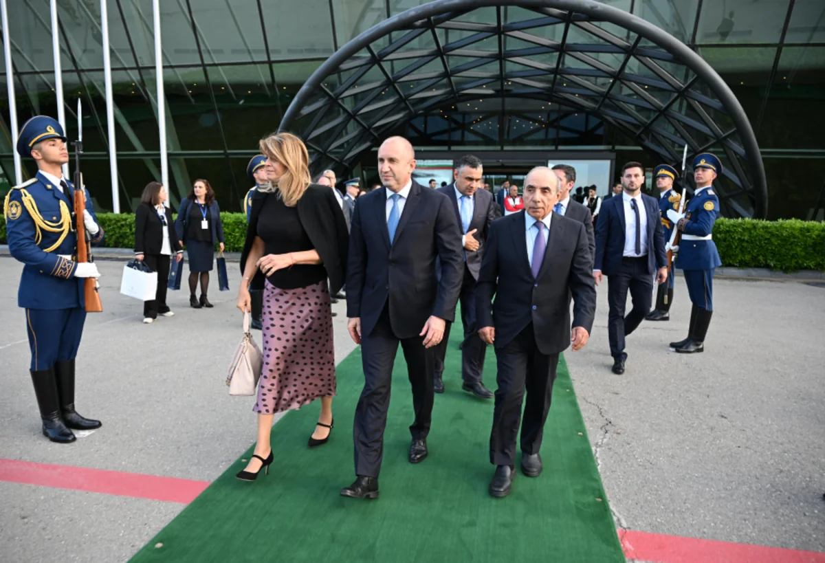 Bolqarıstan Prezidenti Rumen Radevin Azərbaycana rəsmi səfəri başa çatıb