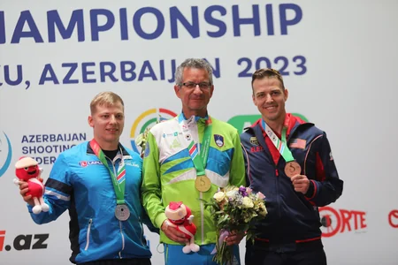 Dünya çempionatı: Ukraynadan olan atıcı qızıl medal qazanıb